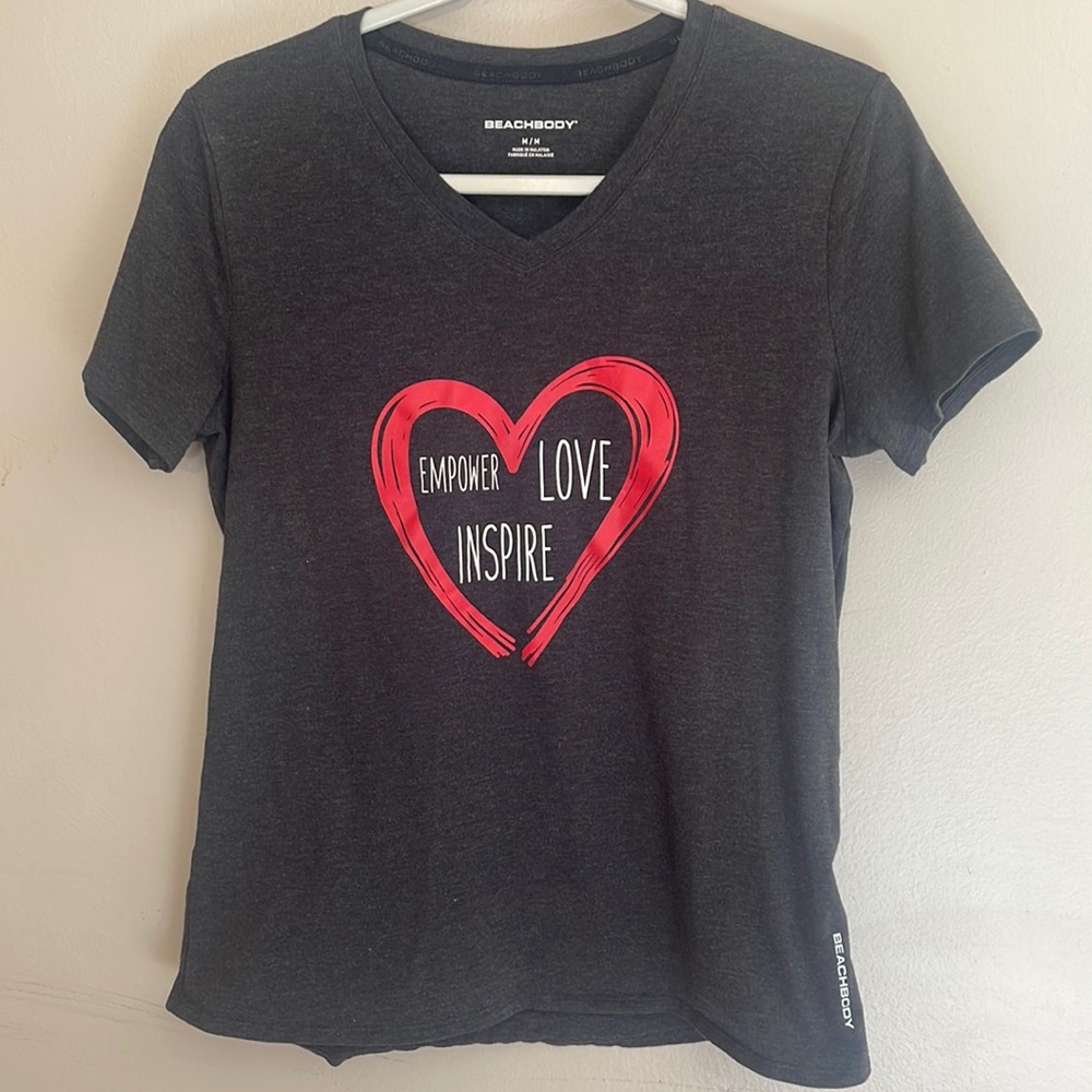 Beachbody inspirational t shirt